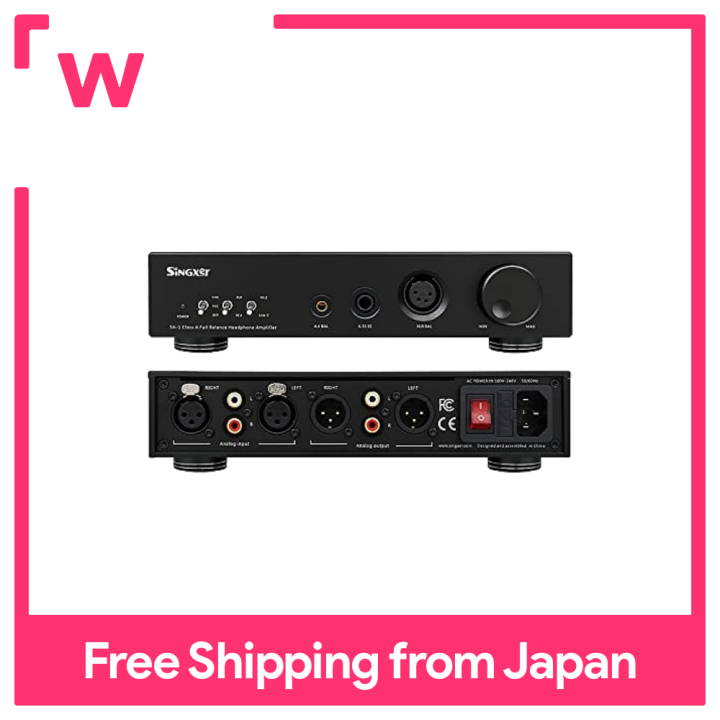 Singxer SA1 Fully Balanced Full Discrete ClassA Amplifier XLR 6.35