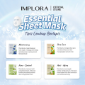 Implora Essential Sheet Mask [BLUEBERRY-MOIST] Masker Wajah. 