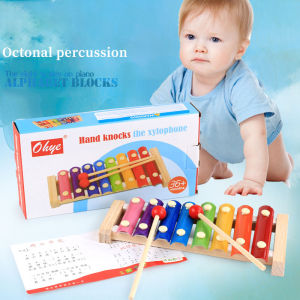 C.three. Wooden Xylophone Toy Musical Toys Hand Knock Violin Learning Fun Game for Kids Toys for Boys Toys for Girls