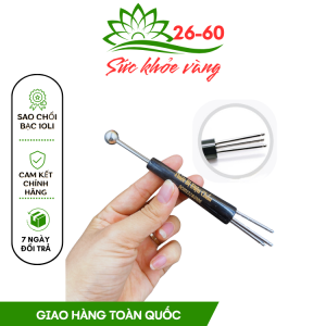 Sao Chổi Sừng Bạc Ta Diện Chẩn  - Đánh Gió Giải Cảm - Dụng Cụ Diện Chẩn