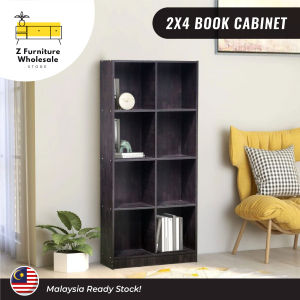 8 Compartment File Cabinet Storage/ Book Shelf/ Book Rack/ Bookcase/ File Cupboard/ Almari Buku/ Rak Buku/ Kabinet Buku / 多格组合书柜