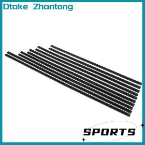 Dtake 2Pcs Car soft rubber bone windshield wiper blade refill strips 6mm 14-22