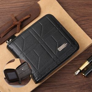 Dompet Lipat Pria Belton Resleting WA1139B5 Kulit Hitam Motif Bagus Murah Mini Kekinian Dan Terbaru