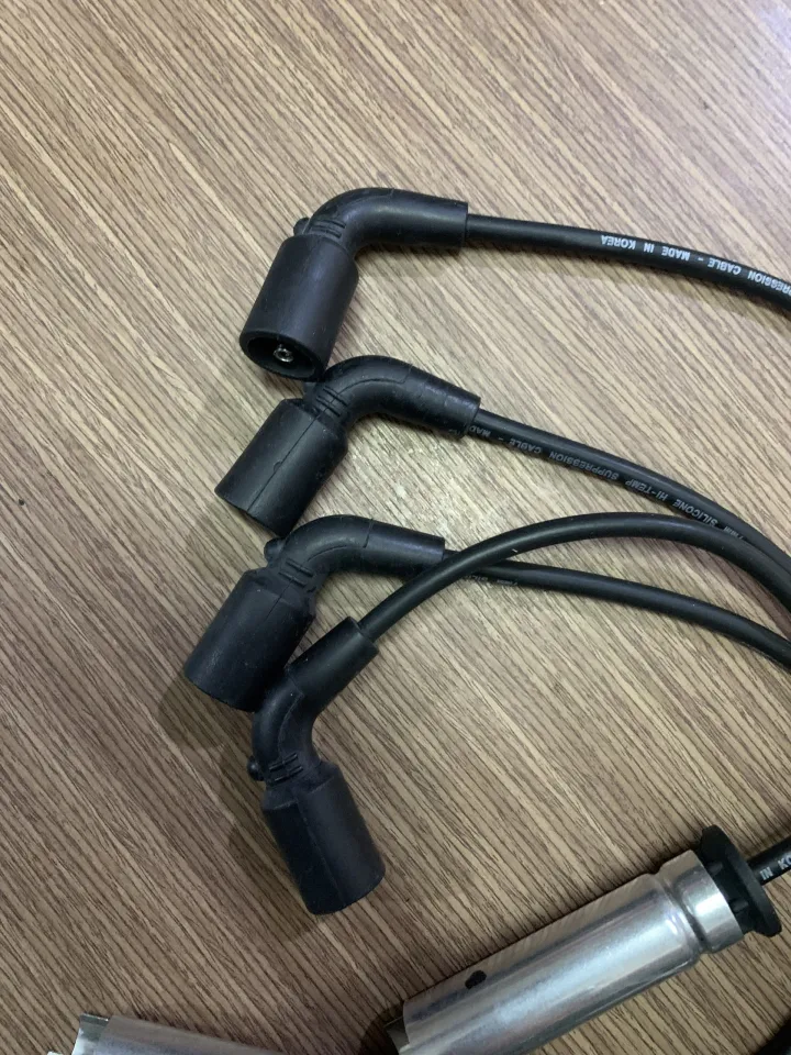 Bộ 4 Sợi Dây Phin(Fin), Dây Cao Áp Xe Chevrolet Aveo, Gentra, Lanos,...(Mã:96305387)