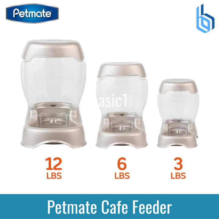 Petmate Pet Cafe Feeder Pet Food Dispenser ( Random Color ) | Lazada PH
