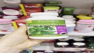 VIÊN UỐNG BỔ NÃO TRUNATURE GINKGO BILOBA  340 VIÊN - - Hỗ trợ hiện tượng thiếu máu lên não.  - Hỗ trợ rối loạn thần kinh cảm giác..  - Hỗ trợ tốt cho trí nhớ