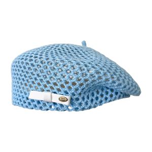 CUFEI Summer Beret Hat Breathable Hollow Out Sunscreen Hat Fashion Japanese Visor Cap for Women