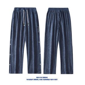 corduroy pants pria abu-abu Celana panjang cowok keren Celana panjang wanita terbaru biru celana korduroy pria tebal celana panjang pria kaki lebar hitam celana vintage pria celana gombrang pria celana panjang pria kasual longgar S-3XL