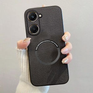 Promo Case Terbaru Vivo Y03 / Y03T / Y18 Softcase Magsafe Leather Magnetic