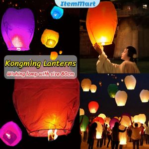 ItemMart DIY Flying Wishing Lamp Chinese Lantern Sky Lanterns Kongming Lanterns