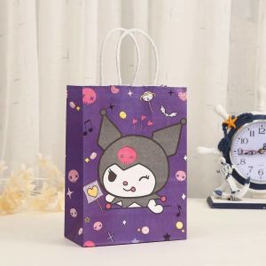 Beg Kertas 卡通牛皮纸袋礼品袋 Cartoon Paper Bag 可爱生日派对礼物袋环保手提袋回礼包装袋 Cute Birthday Party Gift Bag Handbag Kids