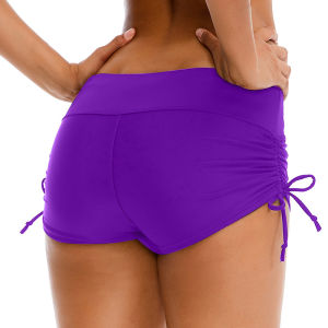2026 Hot Sale [ Shipped from China ] Summer womens loose-fitting tie-waist beach swim shorts   Water snorkeling suit swimming suit pants beach pants B3