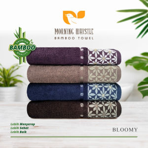 Terry Palmer Morning Whistle Bamboo Bloomy Handuk Mandi Dewasa Premium 70x135 cm