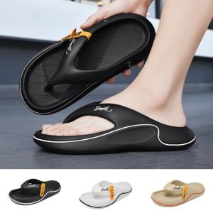 PRAYERF ป้องกันการลื่น รองเท้าสวมใส่ด้านนอก ป้องกันกลิ่นไม่พึงประสงค์ แข็งและแข็งแรง รองเท้าแตะสไลด์บ้าน ง่ายๆ อีวีเอ แพลตฟอร์ม flip flops ฤดูร้อนฤดูร้อนฤดูร้อน