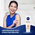 NIVEA Body Serum Extra  Lotion Tubuh dan Tangan UV Protection Mencerahkan Kulit - 180ml. 