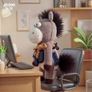 SUDU ของเล่นตุ๊กตาซีรีส์วัวและม้า ตุ๊กตาน่ารัก ตุ๊กตาเพื่อน หมอนนอนสำหรับเด็กผู้หญิง