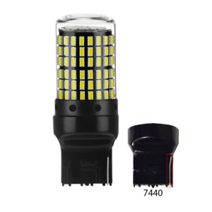 1PC Super Bright Canbus 144LED 1156/P21W /PY21W T20/7440/7443 1157/P21-5W Car Reverse Signal Brake Light Bulb Lampu