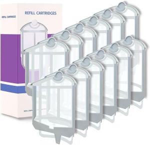 ZVVN 12 Pack Refill Cartridges Refills Compatible with Indoor Light M364A and Max Replacement 100% Fit (8 Refill Cartridges) (12 Refill Cartridges)