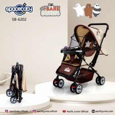 SPACE BABY STROLLER SB-6202 KERETA DORONG BAYI HADAP DEPAN BELAKANG // SB-215