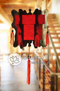 Bộ 2 Đèn lồng hội an MIỄN SHIP ( 2 cái LOẠI TO dài 30cm )