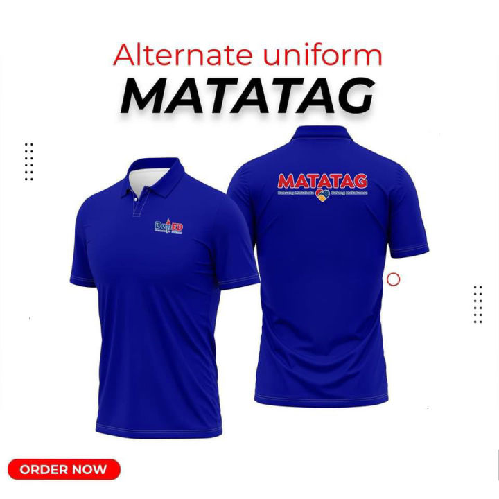 DepEd MATATAG POLO SHIRT I ALTERNATE UNIFORM FOR TEACHING AND NON ...