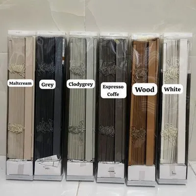 Tirai Gulung Jendela PVC 40 cm x 180 cm Venetian Blinds Kerei Gorden Kris Forhom Original Ace Hardware