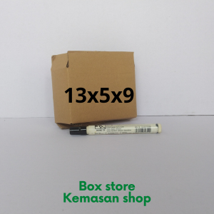 Kardus karton polos paking mini 13x5x9 cm isi 10 pcs