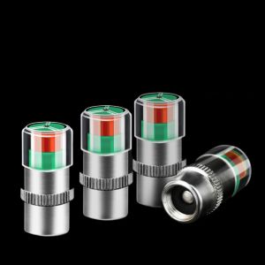 Tire Air Pressure Cap Car Plastic Core Explosionproof Model High-Precision Auto Tire Pressure Alarm Valve Stem Caps Cover Alert Monitoring Tool