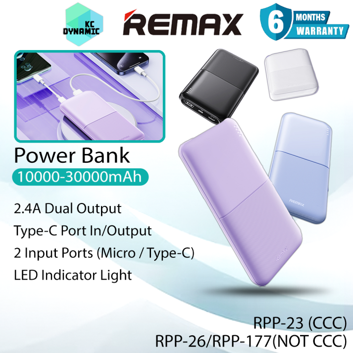 Remax RPP-23 (CCC) Lango II Series 10000mAh Powerbank LED Light ...