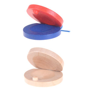 Joldhans เด็กไม้ Castanet ของเล่นเด็กเครื่องดนตรี Percussion ของเล่นของขวัญ
