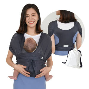 #Readystock NewBorn Baby Carrier Wrap Breathable Air Mesh Baby Carrier Sling Breathable Baby Carrier Adjustable