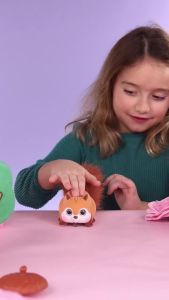 Pets Alive Scurryn Squirrel (Pink+Brown) 2 Pack by ZURU – Interactive RoboticToy Moving Squirrel with Realistic Movements and Sounds Ages 2+ Child Toddler