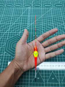 PELAMPUNG KUMBUL PANCING ANTI BADAI FIBER PUTIH