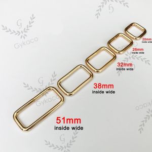 Aksesoris Tas Ring Segi Empat 25 cm (B) / Ring Kotak - Aksesoris Tas (IMPORT)