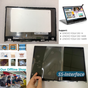 Layar Sentuh LCD LENOVO YOGA 530-14 530-14IKB 530-14ARR Touch Screen