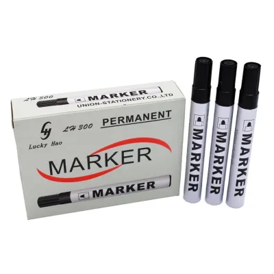 Lucky Hao Black Permanent Marker