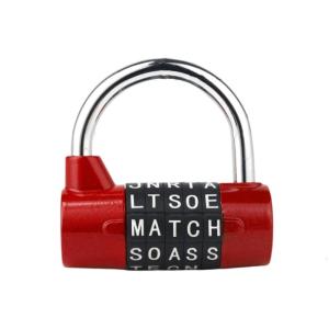 Security Lock Password Lock for Storage Cabinet Luggage Wardrobe 5 Letter Combination Padlock Gym Locker Padlock