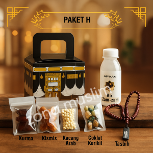 PAKET oleh-oleh haji dan umroh paket dus kabah hitam paket Cokil tasbih PAKET H