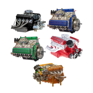 Motorized Engine Model Figure For Adult Children STEM Learning Educational Toy With Realistic Mechanical Component