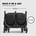 Baby Jogger City Tour 2 Double Stroller - Pitch Black (READY STOCK). 
