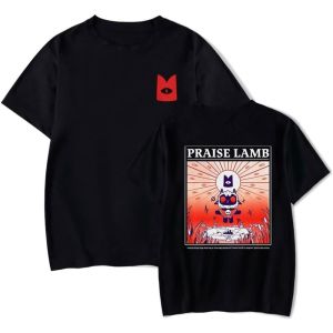 Cult of The Lamb Creative Double Sided Printing T-Shirt Game Enthusiast Men Women Universal Fashion Casual Crewneck Tee Tops
