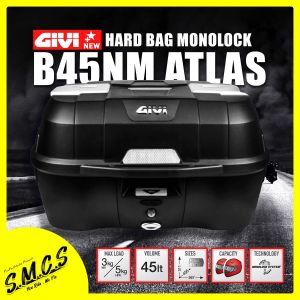 GIVI B33NM ATLAS [𝗡𝗘𝗪] HARD BAG Motorcycle Monolock® Kotak GIVI 摩托车箱 Top Box Motorbike