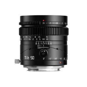 TTArtisan Tilt 50mm F1.4 Full Frame Manual Portrait Lens Compatible With Sony A7S A7R Panasonic S1 Sigma FP Mirrorless Camera