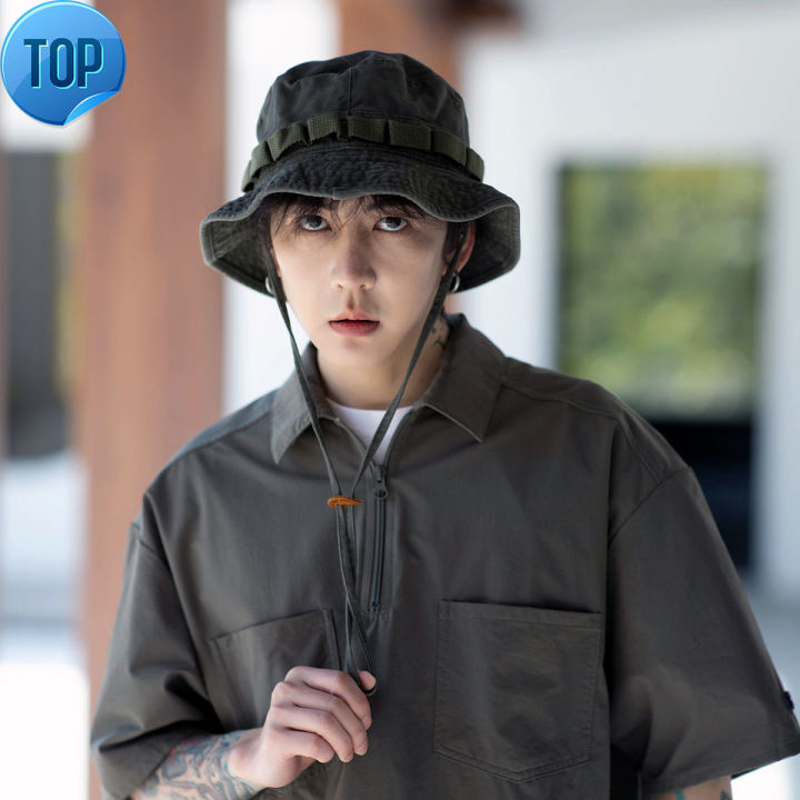 FINE STATE trendy functional fisherman hat, male, summer outdoor