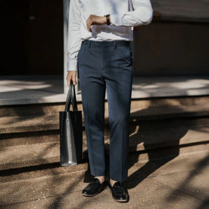 DANDY COSMO | [7 สี]กางเกงสแลค Slack เอวยืดได้ [✂️รับตัดความยาว] Hidden Banding Premium DANDY COSMO