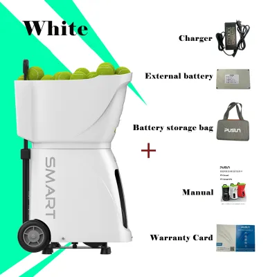 【PT-SMART】PUSUN Tennis ball serving machine with app and remote control professional automatic ball serving machine