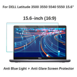 2pcs Ultra Clear Anti Glare Anti Blue Light Screen Protector for Latitude 3500 3550 5540 5550 Laptop 15.6 Inch 16:9