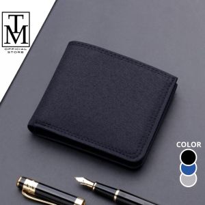 Ví nam Classic chất liệu vải Canvas nhỏ gọn dáng ngang - Bóp cầm tay 3 màu thời trang VI3
