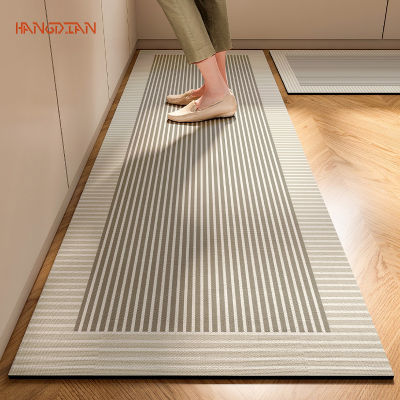 Kitchen floor mat, water-absorbing non-slip mat, wabi-sabi wind water-absorbing oil-absorbing diatom mud floor mat