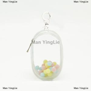 [COD] Man YingLie Jewelry Organizer Transparent Storage Box Pouch Mystery Box Keychain Bag Storage Case Thicken Wallet Cute Doll Bag Organization